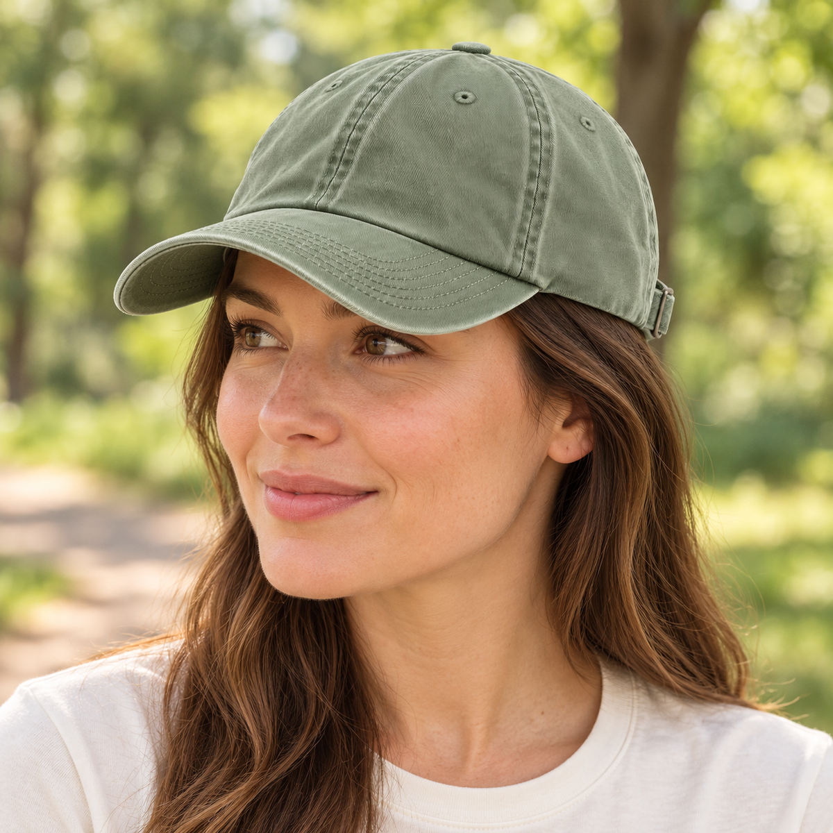 Sineiva Sage Green Classic Baseball Cap