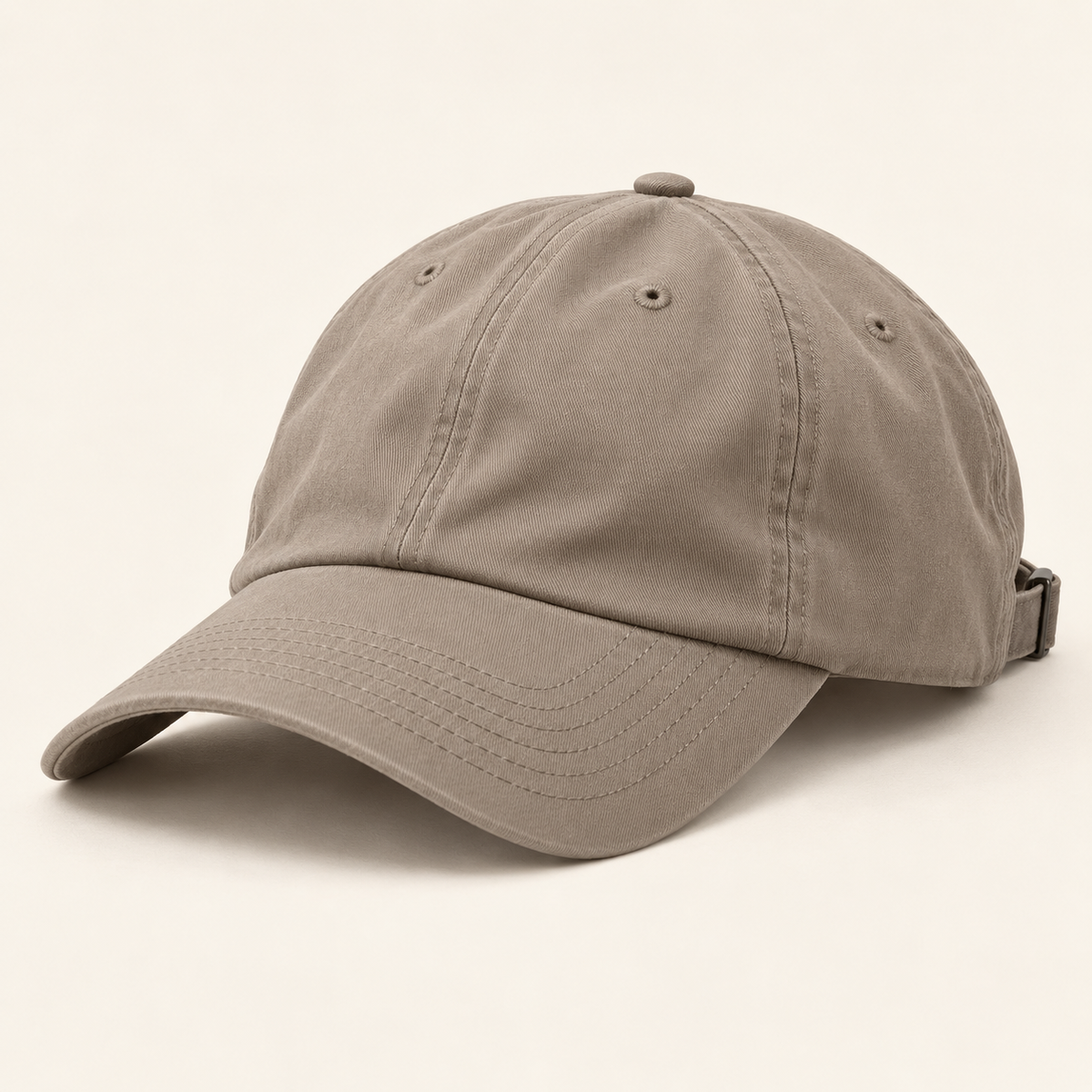 Sineiva Soft Taupe Low-Profile Baseball Cap