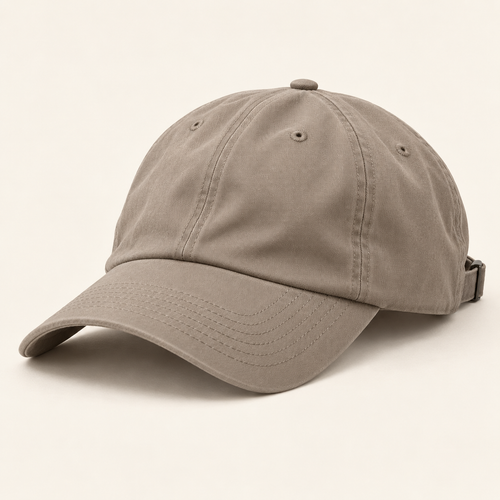 Sineiva Soft Taupe Low-Profile Baseball Cap