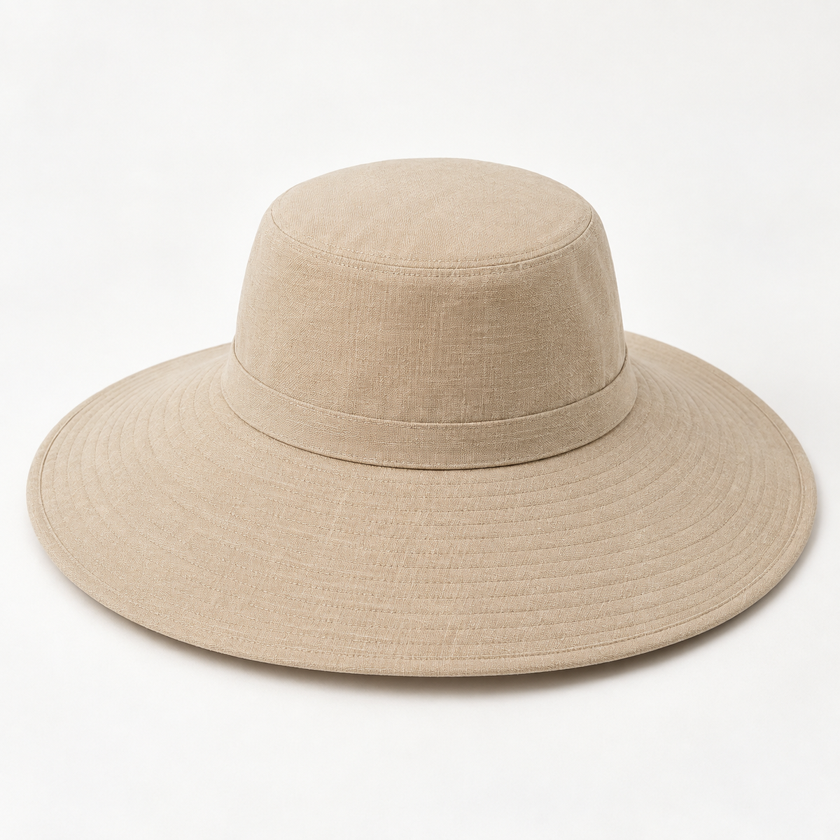 Sineiva Beige Wide Brim Sun Hat