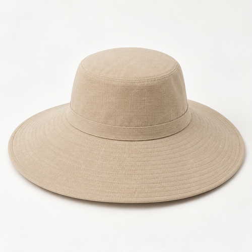 Sineiva Beige Wide Brim Sun Hat