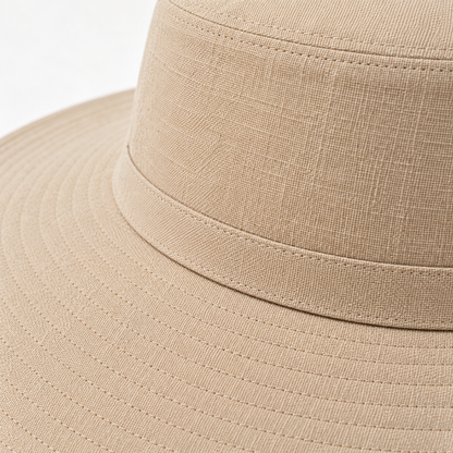 Sineiva Beige Wide Brim Sun Hat