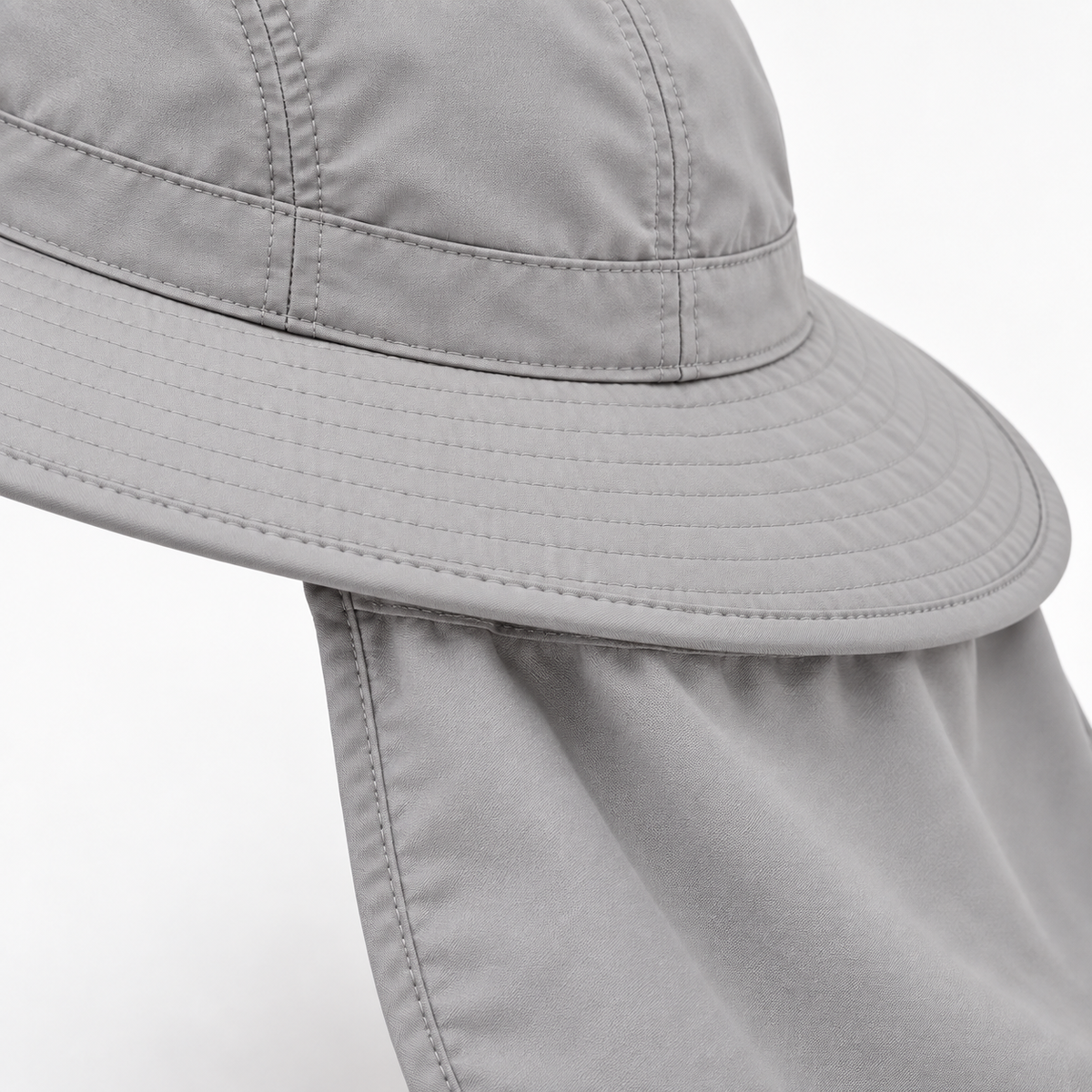 Sineiva Light Gray Outdoor Sun Hat with Neck Cover