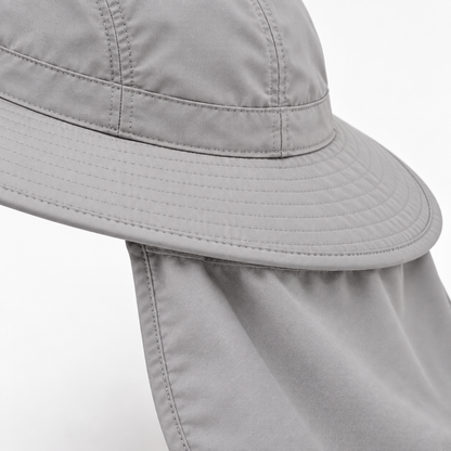 Sineiva Light Gray Outdoor Sun Hat with Neck Cover